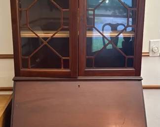 Mahogany Secretary Desk