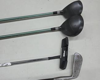 Adams Tight Lies 2 Woods & Wilson TPA XVIII Putter