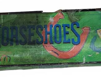 Double Ringer Pitching Horseshoes Set in Box