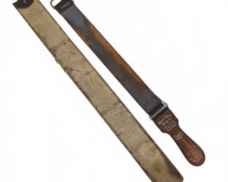 Meyer Bros. Drug Co. Horse Hide Razor Strop