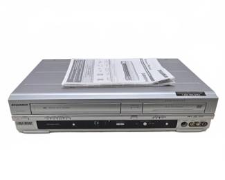 Sylvania SSR90V4 DVD VCR Recorder w/Manual