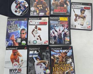PlayStation 2 Sports & Wrestling Games Bundle