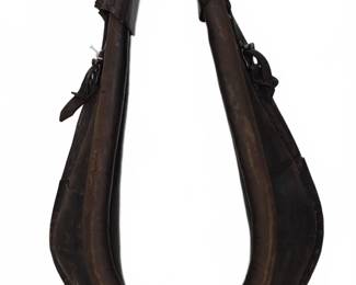 Leather Horse Collar with Buckle Closures