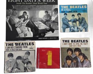 Beatles 45 RPM Records & 'Eight Days A Week' Book