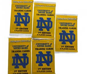 Notre Dame Collegiate Collection Card Packs