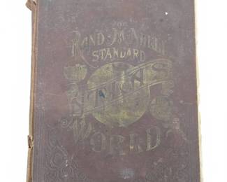 Rand McNally Standard Atlas of the World 1889