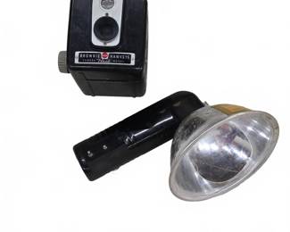 Kodak Brownie Hawkeye Camera & Flash Attachment