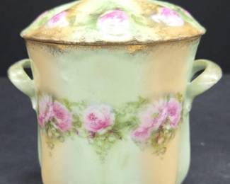 Royal Austria Porcelain Biscuit Jar W/Lid