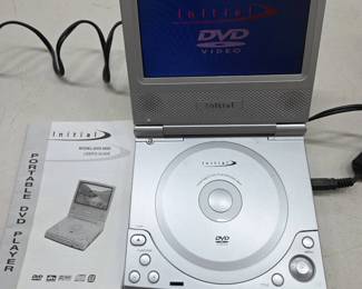 Initial DVD-5820 Portable DVD Player With Manual
