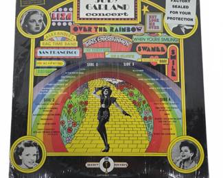 Judy Garland Concert Vinyl Album With Booklet