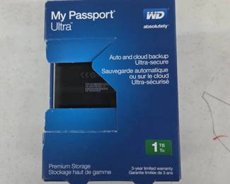 WD My Passport Ultra 1TB External Hard Drive
