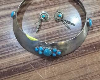 Native Silver and Turquoise Jewelry