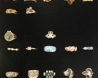 Selection of Fine and Costume Rings