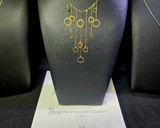 Appraised Gold Necklace