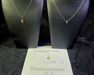 Gold, Silver and Diamond Jewelry - Many with Professional Evaluations and Appraisals