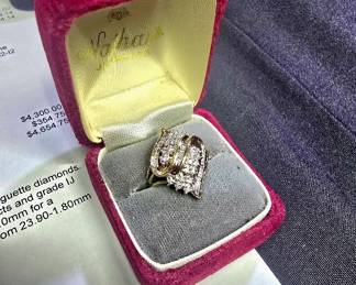 Gold, Silver and Diamond Jewelry - Many with Professional Evaluations and Appraisals