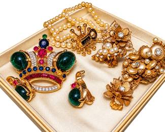 Vintage Jewelry Tray Collection
