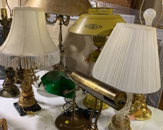 Assorted Table Lamps