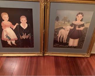 Nicely Framed folk Art Prints