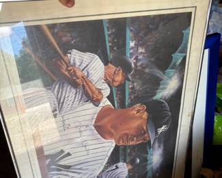 FF3 Laura FMickey Mantle Signed art