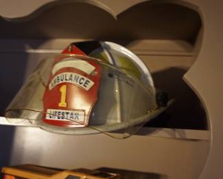 1980's/2000's firefighter helmet