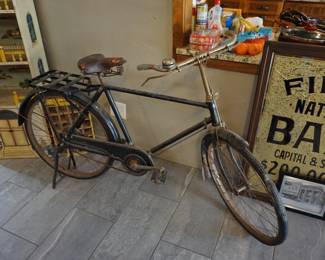 post WWII utility bike, "black bike