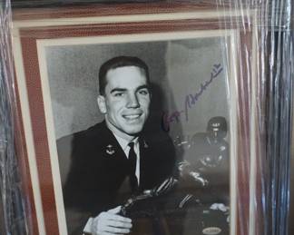 signed and authenticated Nolan Roger Staubach