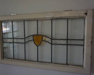 one of several stained glass windows