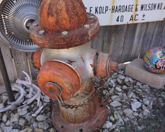 vintage fire hydrant 