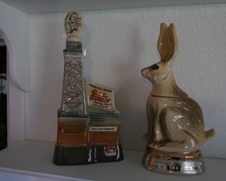 Oil Show, and Odessa Jackrabbit Beam decanters