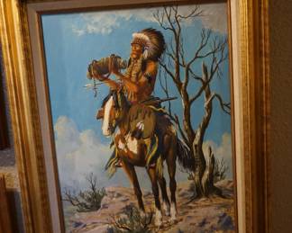 Bud Bree oil painting