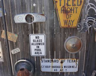vintage signs