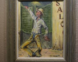 Bud Bree oil painting