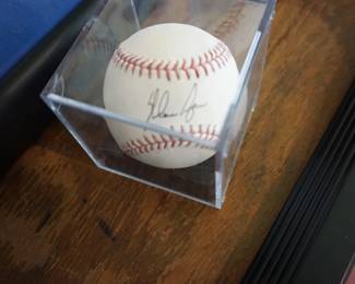 Nolan Ryan signed baseball