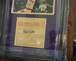 signed and authenticated Kareen Abdul Jabbar