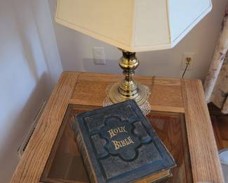 Leather bible