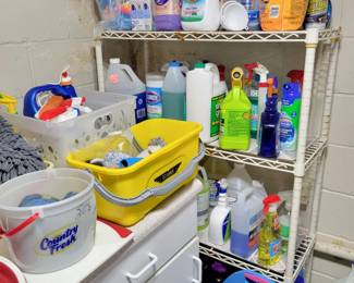 Lots of cleaners