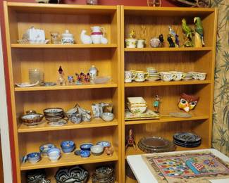 Dishes hand painted Mexico