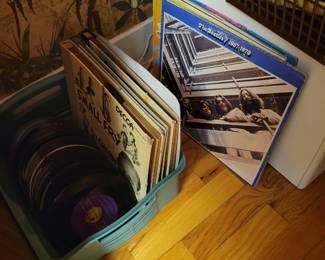 Albums and 45s