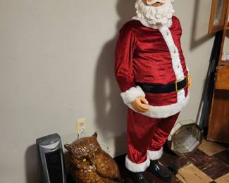 Santa and owl