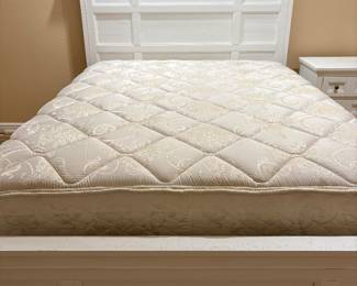 Magnussen Home Heron Cove Queen panel bed with storage. Comes with mattress!