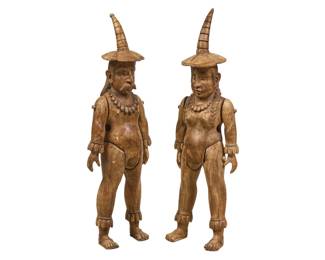 Pair of Guatemalan Wedding Dolls - LOT 356
