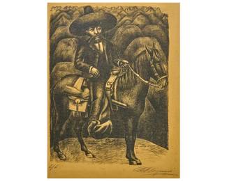 David Alfaro Siqueiros, "Zapata" - LOT 470