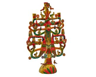 Aurelio Flores, Ceramic Tree of Life - LOT 99