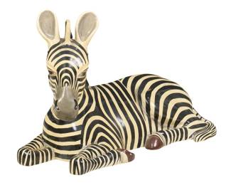 SerMel, Papier-Mache Zebra - LOT 536