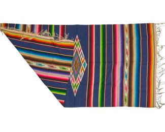 Mexican Saltillo Serape - LOT 438