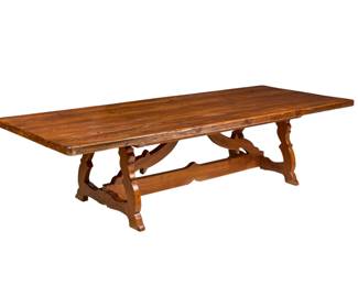 Spanish Trestle Table - LOT 406
