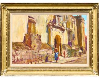 Walt Gonske, "St. Augustine Monastery" - LOT 462