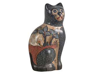 Vintage Mexican Tonala Cat - LOT 198