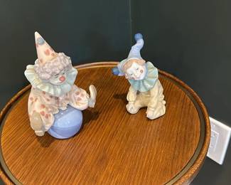 Lot 4: Lladro Having A Ball Figurine And NAO by Lladró "Joy" Kneeling Jester / Clown Figurine